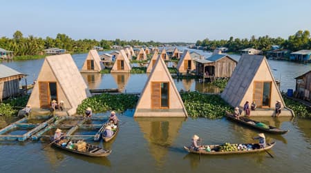 Floating house